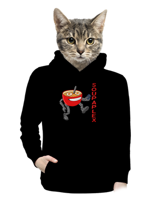 női kenguruzsebes pulóver