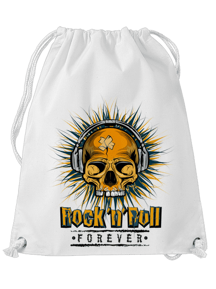 Rock'n'Roll forever hátizsák White