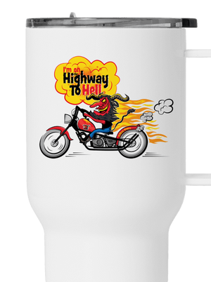 Highway to hell termosz bögre White