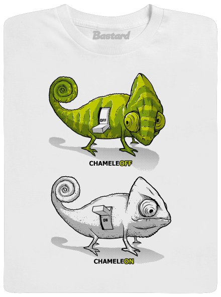 ChameleON ChameleOFF gyerek póló White