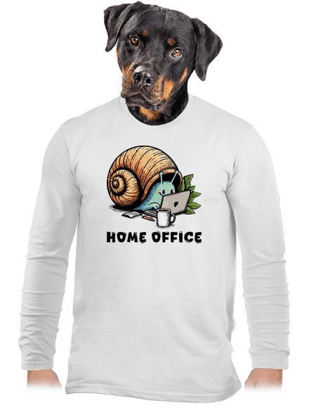 Sneka home office férfi hosszú ujjú póló White