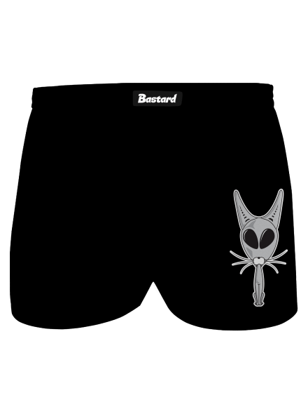 UFO cat férfi alsó nadrág Black