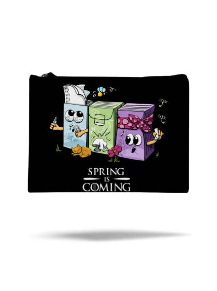 Spring is coming kis táska Black