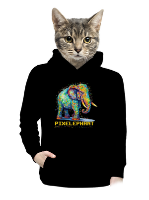női kenguruzsebes pulóver