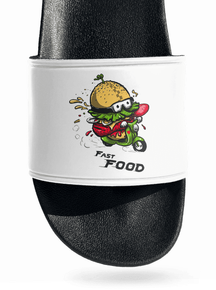 Fast Food papucs White