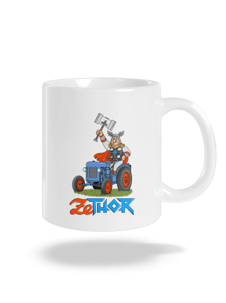 ZeThor hagyományos bögre White