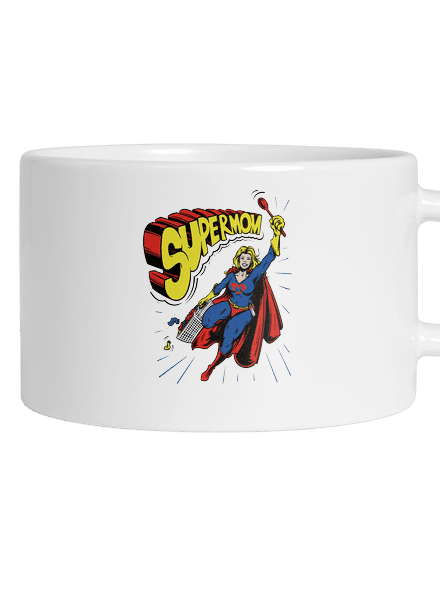 Supermom macaron bögre White