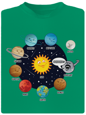 Mercury gyerek sport póló Kelly Green Mal