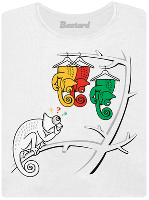 Nehéz választás prémium női póló White