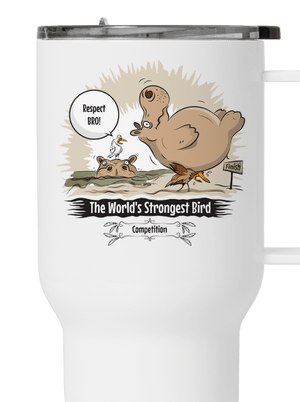 Strongest bird termosz bögre White