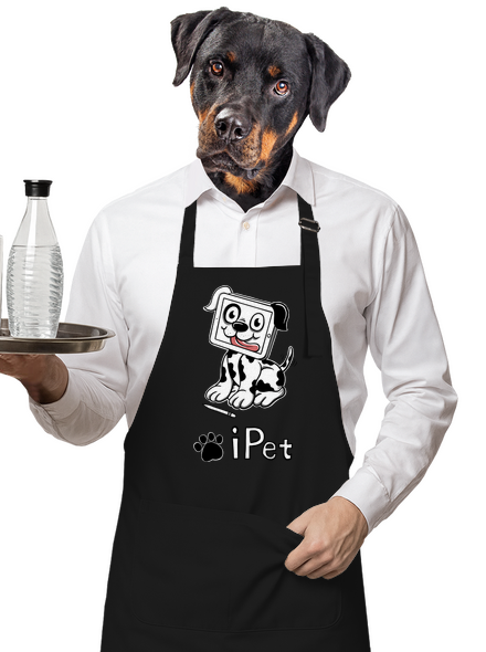 iPet kötény Black