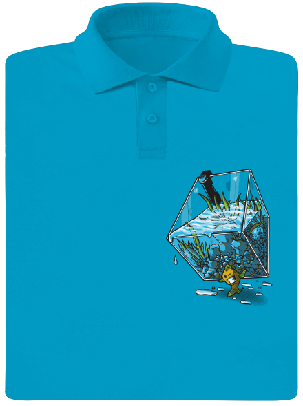  férfi pólóingek Blue Atol