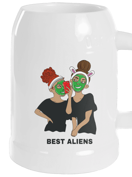 Best aliens söröskorsó White