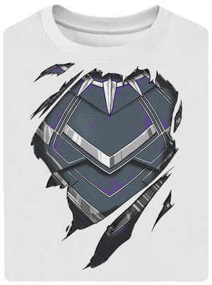 Panther inside unisex túlméretezett póló White