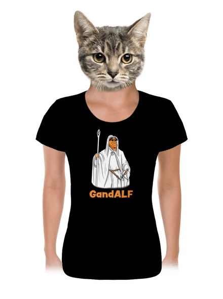 GandALF női póló Black