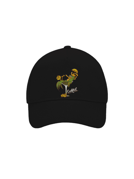 Cocktail baseballsapka Black