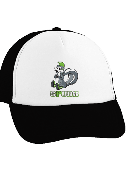 Spunk teherautós sapka Black cap