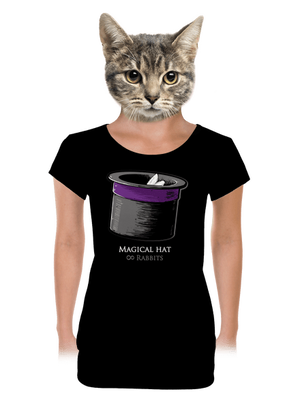 női póló elasztikus alsó szegéllyel