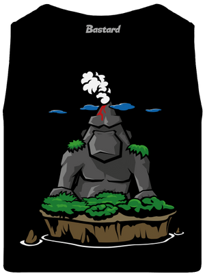 Rock Gorilla-sziget férfi trikó Black