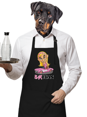 Barbean kötény Black