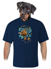 unisex túlméretezett póló