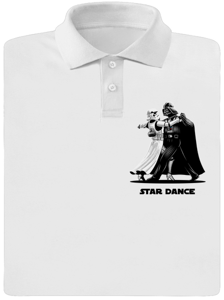 Star dance férfi pólóingek White