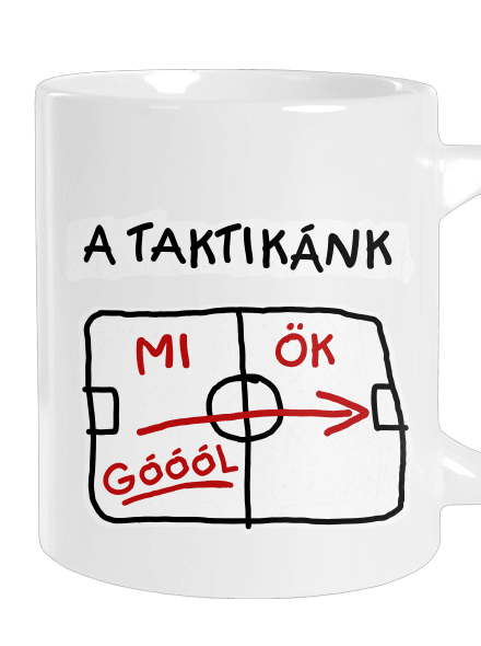 A taktikánk nagy bögre White