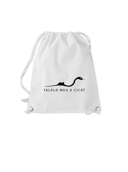 Találd meg a cicát hátizsák White