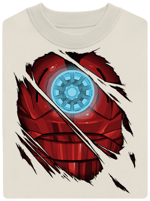 Ironman unisex crewneck Off White