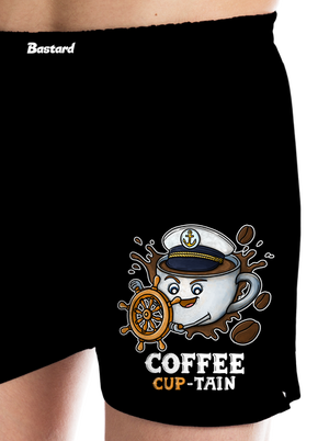 Coffee Cup-tain férfi alsó nadrág Black