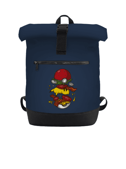 Pokémon burger hátizsák French Navy