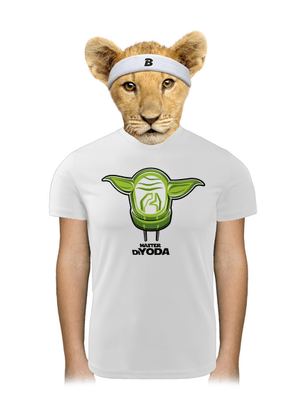 Master DiYoda gyerek sport póló White