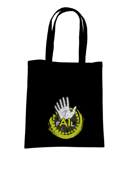 AI Fail táska Black
