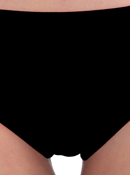 Nyomtatás nélkül női bugyik Black
