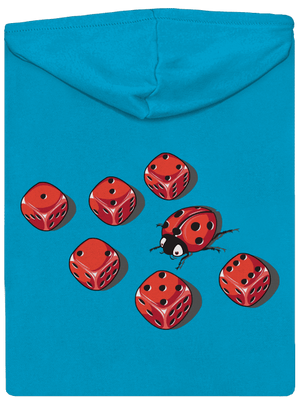 Álca cipzáras női pulóver Blue Atol