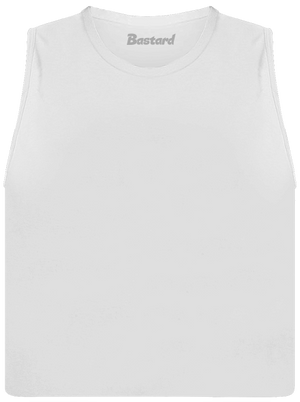 Nyomtatás nélkül női bővített trikó White