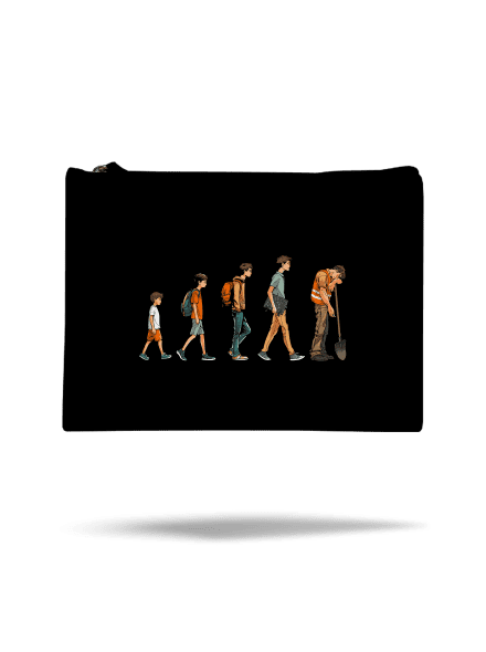 A tanuló evolúciója kis táska Black
