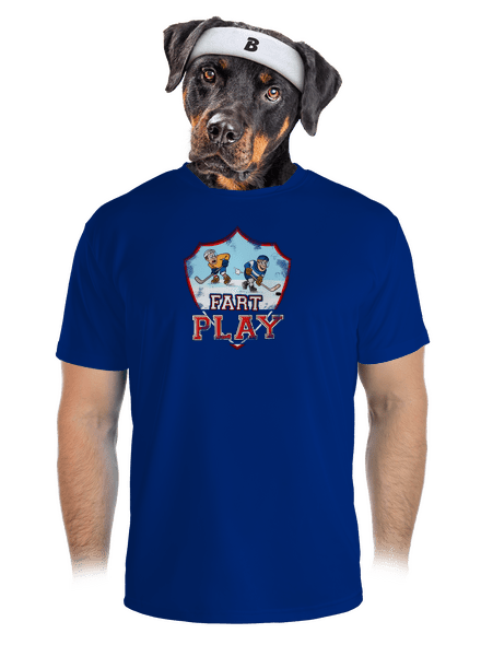 Fart Play férfi sportpóló Royal Blue Mal