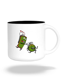 színes bögre