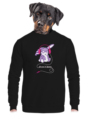 Drum and bass unisex crewneck Black