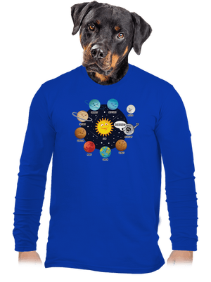 Mercury férfi hosszú ujjú póló Royal Blue