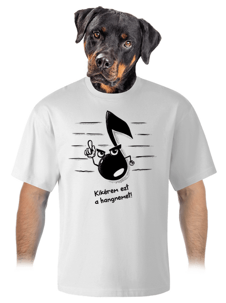 Hangnem unisex túlméretezett póló White