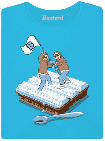 Sarki expedíció női póló Blue Atol