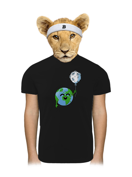 Ballon gyerek sport póló Black