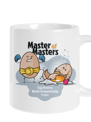 Egg Boxing hagyományos bögre White