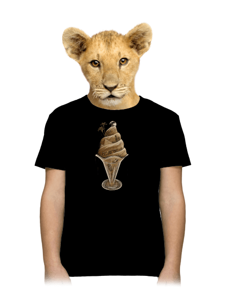 De(s)ert gyerek póló Black