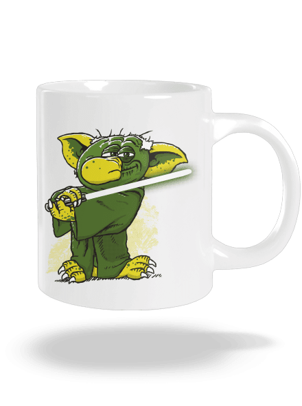 Yoda a nádasban nagy bögre White