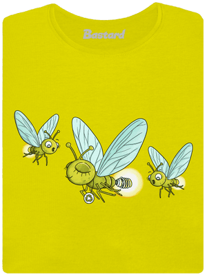 Szentjánosbogár prémium női póló Lemon