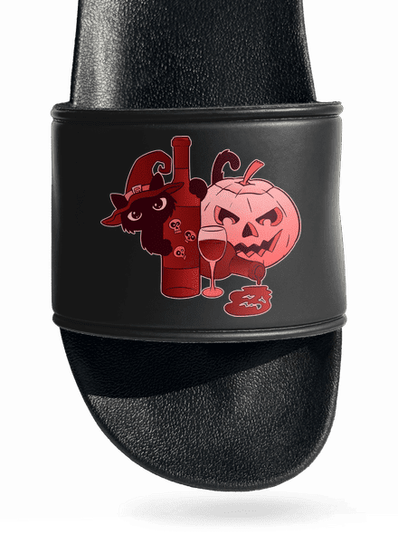 Hello wine papucs Black