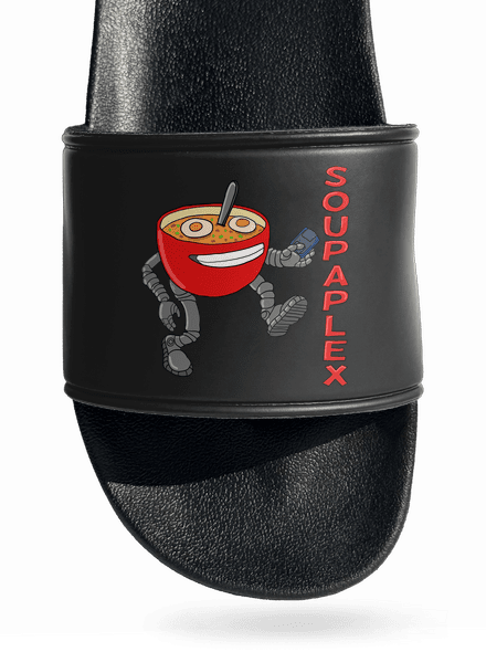 Soupaplex papucs Black